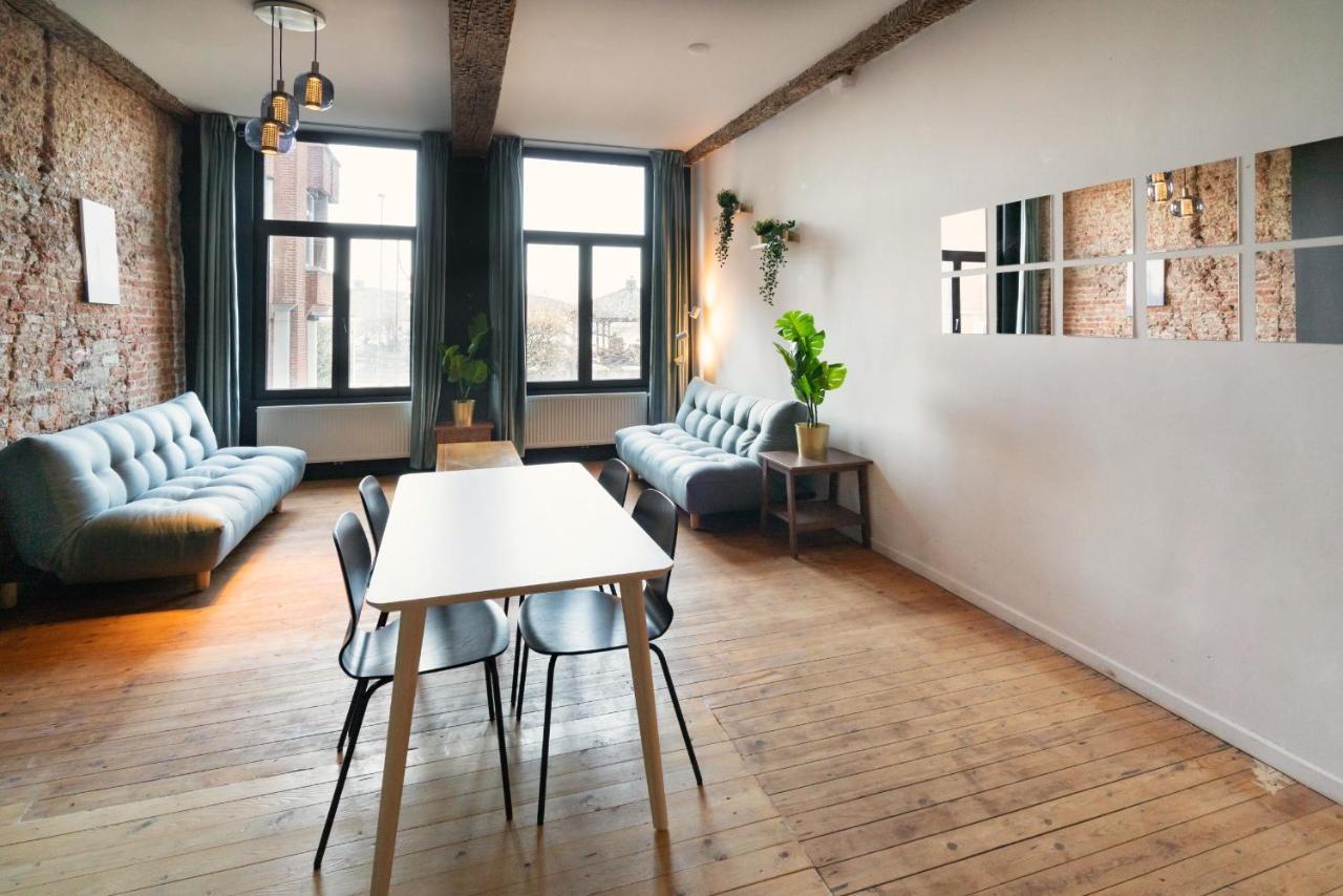 Charming Two-Bedroom River Side Apartment Antwerp Exterior photo