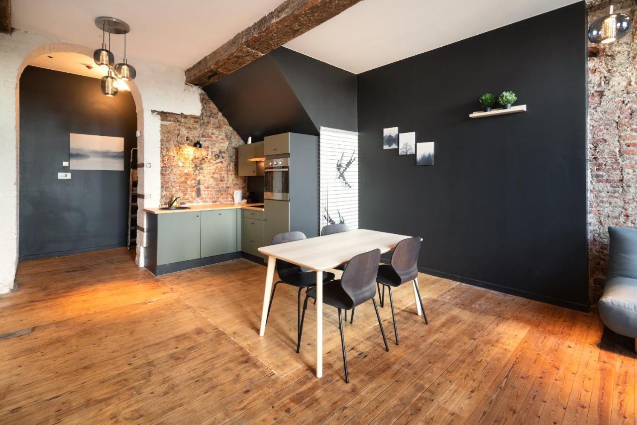 Charming Two-Bedroom River Side Apartment Antwerp Exterior photo